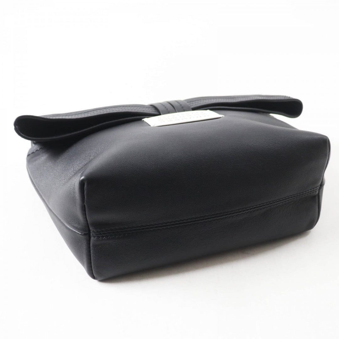 Maison Margiela Clutch bag SB2WD0082 Main: Leather black Paper mens(Unisex) Used Authentic