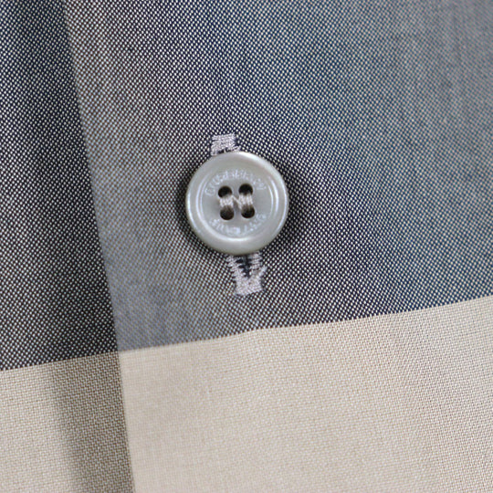 BURBERRY Long sleeve shirt 8071445 Main: 100% cotton Brown mens S Used Authentic