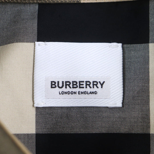 BURBERRY Long sleeve shirt 8071445 Main: 100% cotton Brown mens S Used Authentic