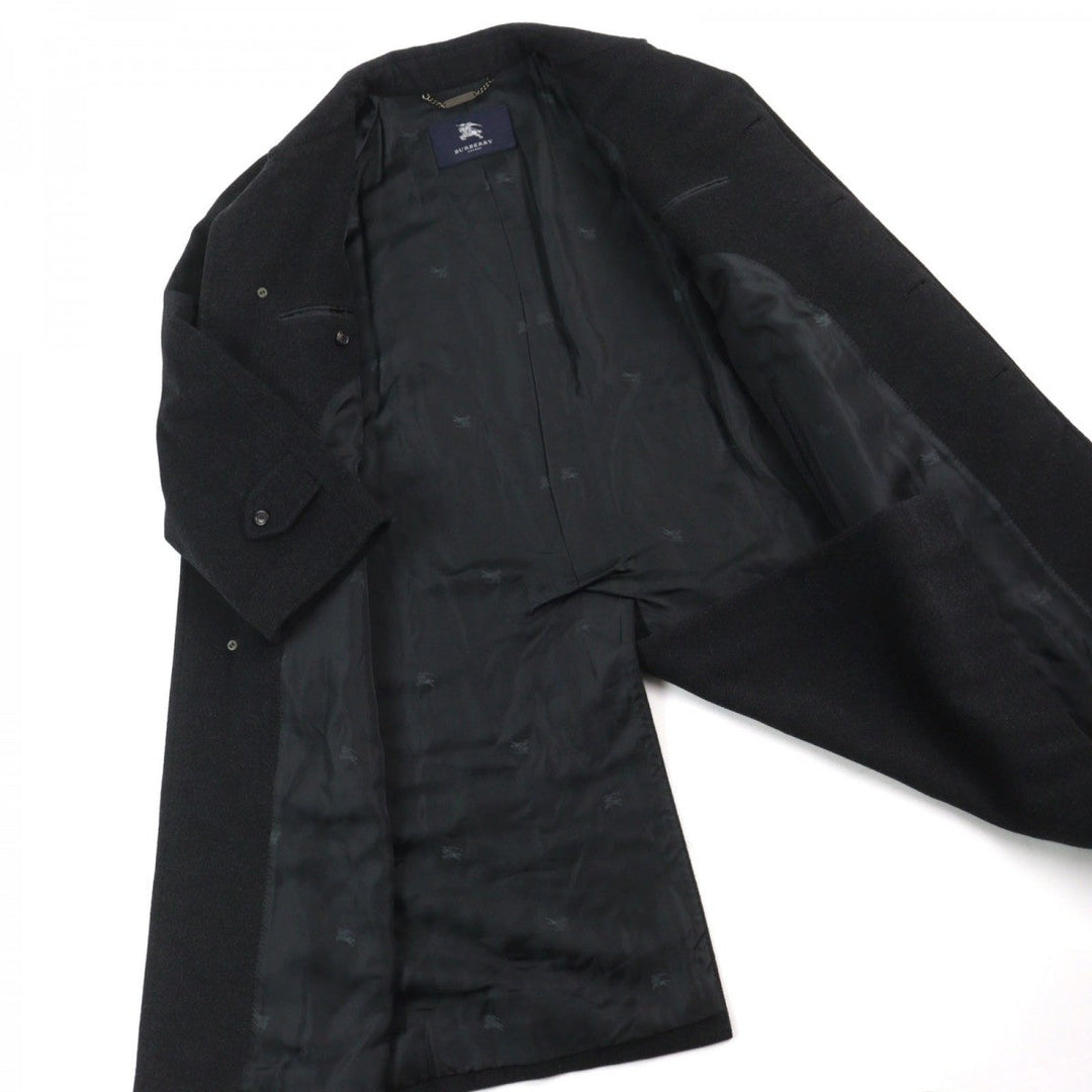 BURBERRY LONDON Stainless collar coat BBC50-701-08 Outer: 100% cashmere, Lining: Cupra, Sleeve lining: Polyester Dark gray mens Used Authentic