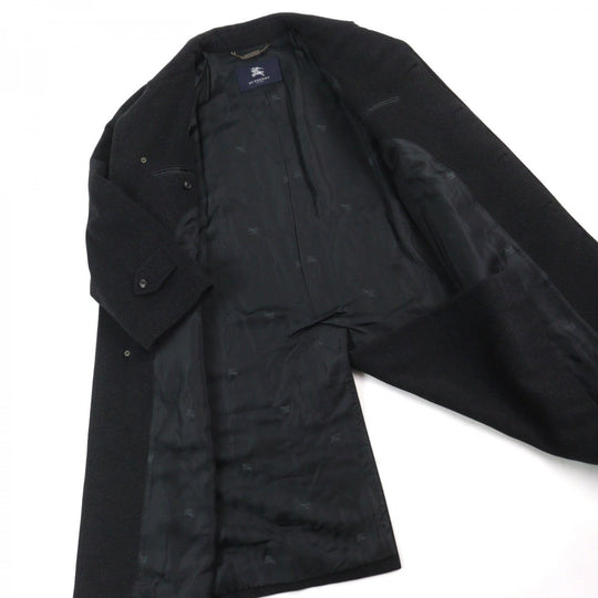 BURBERRY LONDON Stainless collar coat BBC50-701-08 Outer: 100% cashmere, Lining: Cupra, Sleeve lining: Polyester Dark gray mens Used Authentic
