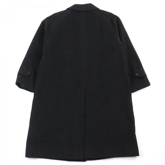 BURBERRY LONDON Stainless collar coat BBC50-701-08 Outer: 100% cashmere, Lining: Cupra, Sleeve lining: Polyester Dark gray mens Used Authentic