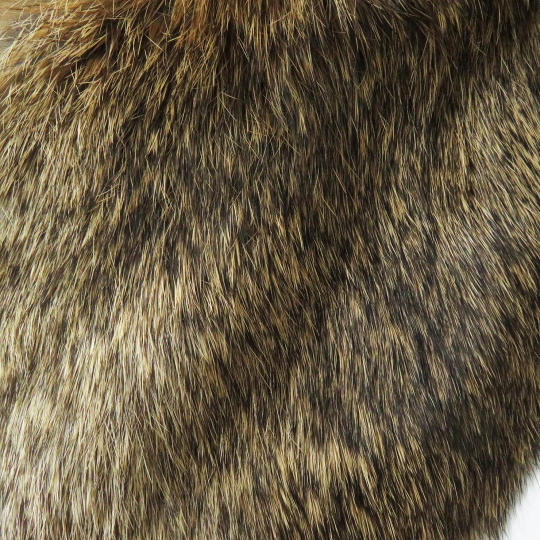 BURBERRY BLUE LABEL pea coat E1B04-491-40 Outer: 90% wool, Outer: 10% nylon, Part: 100% wool, Fur: rabbit, Lining: cupra beige Women 36 Used Authentic