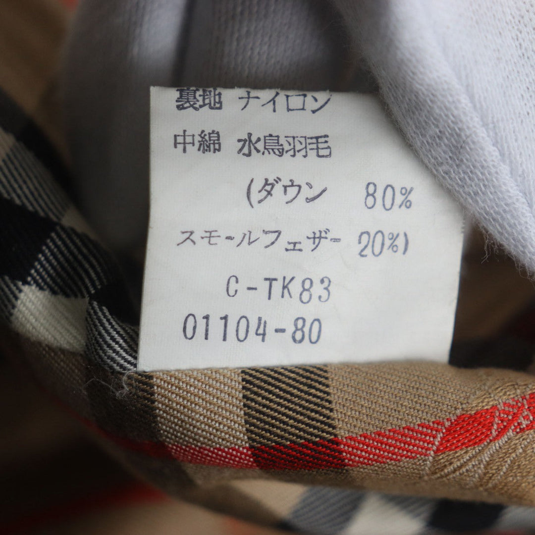 BURBERRY Mod coat Outer: 100% cotton, Lining: Cupra, Sleeve lining: Cupra, Filling: Polyester, Liner: 100% cotton khaki mens L Used Authentic