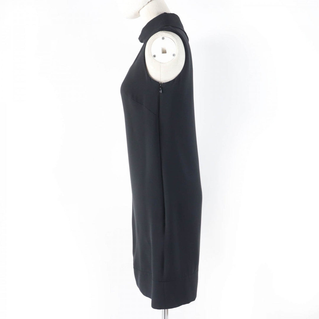 VALENTINO dress Main: 100% silk, Lining: 91% rayon, Lining: 9% polyurethane black Women 36 Used Authentic