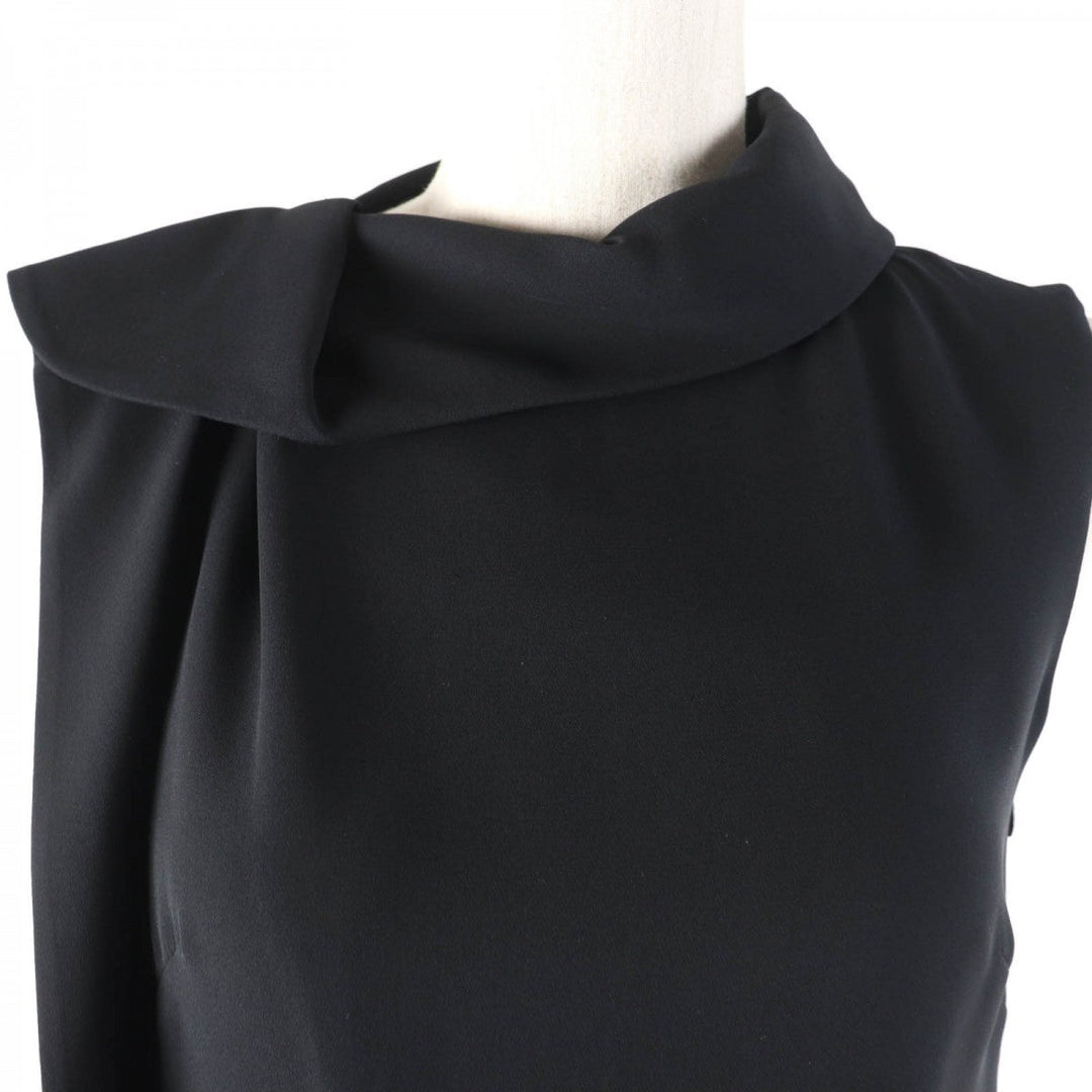 VALENTINO dress Main: 100% silk, Lining: 91% rayon, Lining: 9% polyurethane black Women 36 Used Authentic