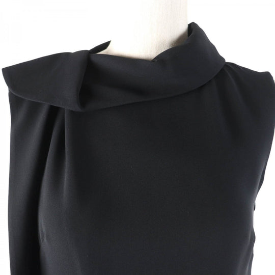 VALENTINO dress Main: 100% silk, Lining: 91% rayon, Lining: 9% polyurethane black Women 36 Used Authentic