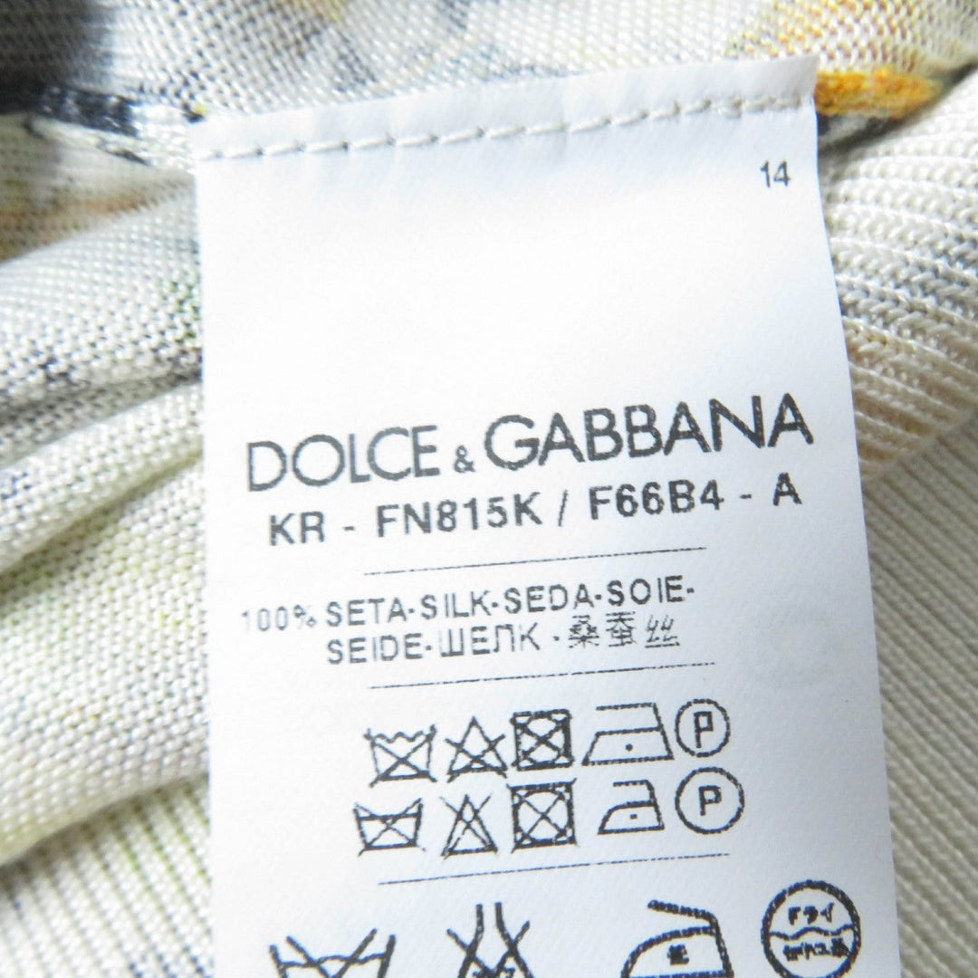 DOLCE&GABBANA ensemble Main: 100% silk multicolor Women Used Authentic