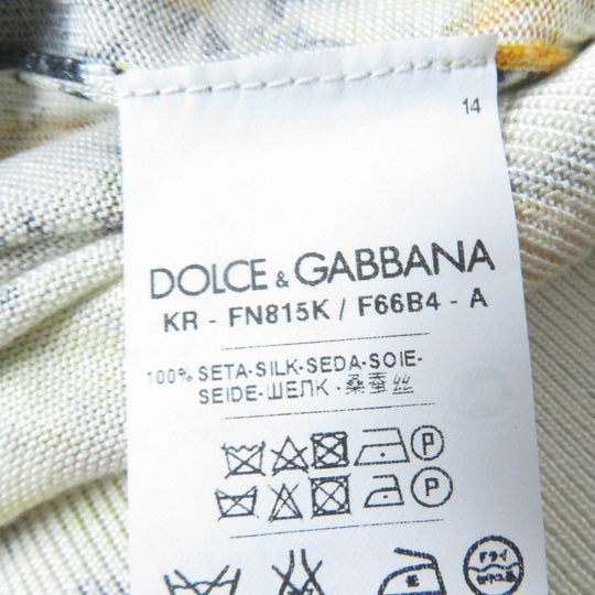 DOLCE&GABBANA ensemble Main: 100% silk multicolor Women Used Authentic