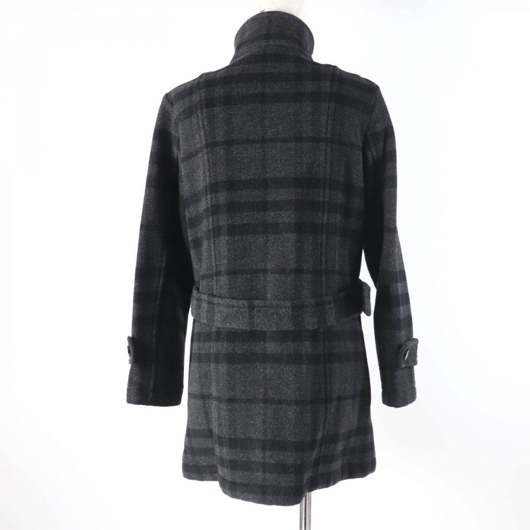BURBERRY LONDON Chester coat Main: 90% wool, Main: 8% cashmere, Main: 2% other, Lining: 100% cupra Dark gray Women 40 Used Authentic