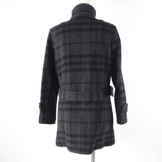 BURBERRY LONDON Chester coat Main: 90% wool, Main: 8% cashmere, Main: 2% other, Lining: 100% cupra Dark gray Women 40 Used Authentic