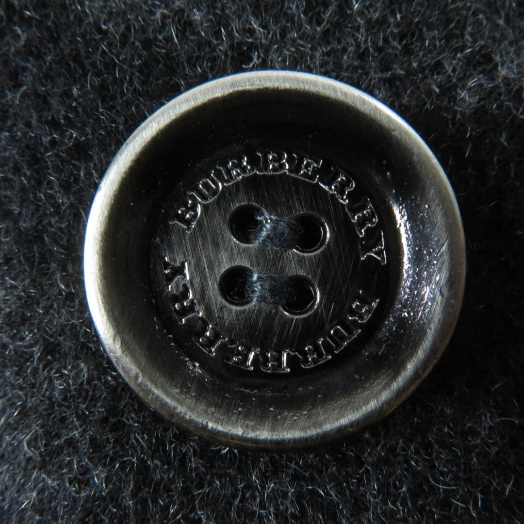 BURBERRY LONDON Chester coat Main: 90% wool, Main: 8% cashmere, Main: 2% other, Lining: 100% cupra Dark gray Women 40 Used Authentic