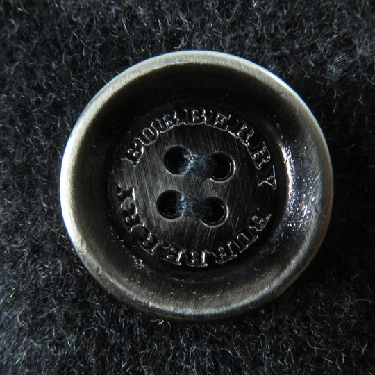 BURBERRY LONDON Chester coat Main: 90% wool, Main: 8% cashmere, Main: 2% other, Lining: 100% cupra Dark gray Women 40 Used Authentic