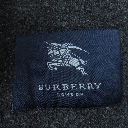 BURBERRY LONDON Chester coat Main: 90% wool, Main: 8% cashmere, Main: 2% other, Lining: 100% cupra Dark gray Women 40 Used Authentic
