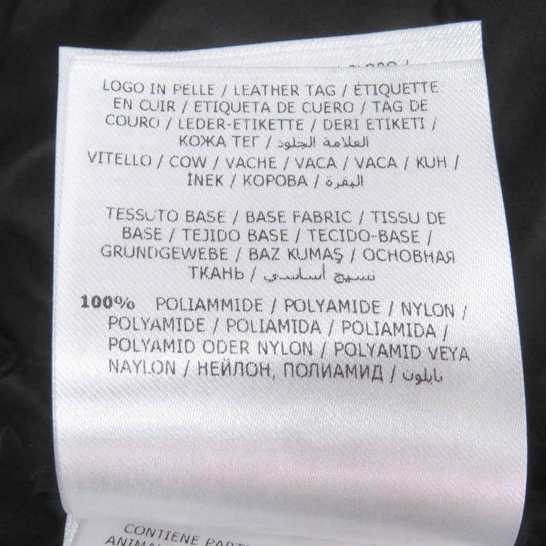 MONCLER Down jacket Main: 100% polyamide (nylon), Filling: 90% down, Filling: 10% feather black BRUN GIACCA mens 1 Used Authentic