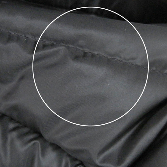 MONCLER Down jacket Main: 100% polyamide (nylon), Filling: 90% down, Filling: 10% feather black BRUN GIACCA mens 1 Used Authentic