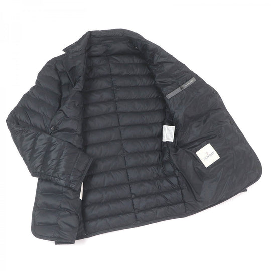 MONCLER Down jacket Main: 100% polyamide (nylon), Filling: 90% down, Filling: 10% feather black BRUN GIACCA mens 1 Used Authentic