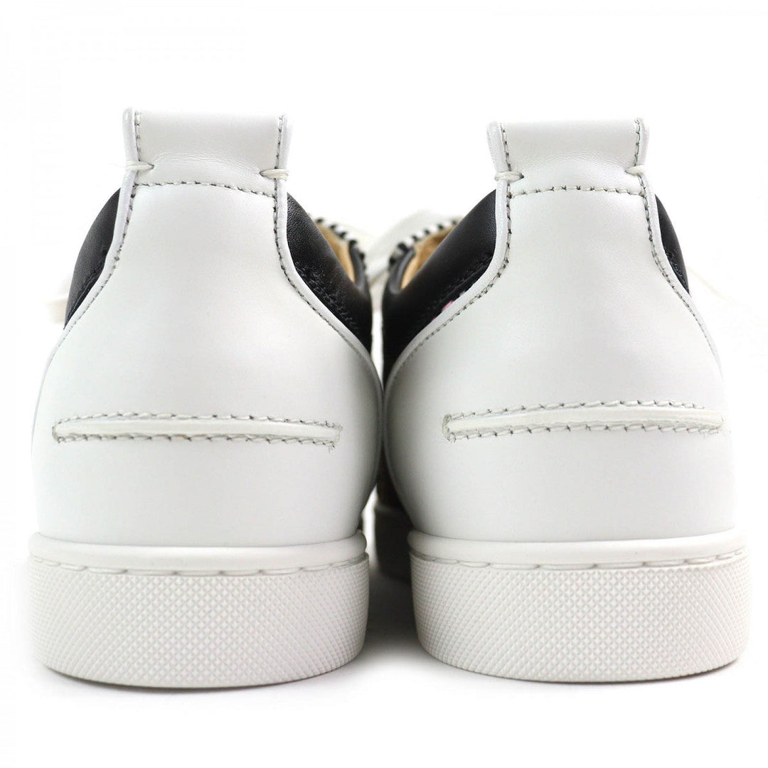 Christian Louboutin sneakers Main: Leather Black White Multicolor RAPHIA BISTROT Raffia Bistro mens 42.5 Used Authentic