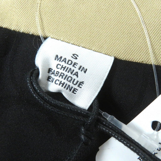 COACH trench coat C9042 Main: 71% cotton, Main: 29% polyester, Lining: 100% polyester, Lining: 100% cupra, Leather part: cowhide Light khaki Women S Used Authentic