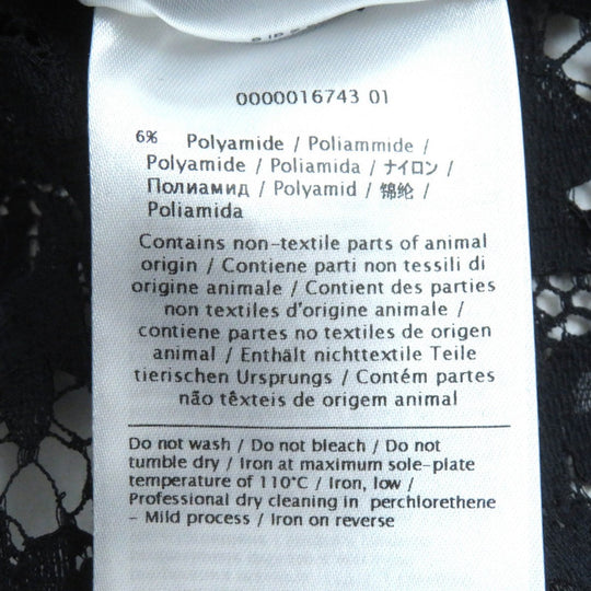 VALENTINO cardigan HBC9Q121-VM1661B Outer material: 100% wool, Outer material: 77% cotton, Outer material: 17% rayon, Outer material: 6% nylon Navy Women M Used Authentic