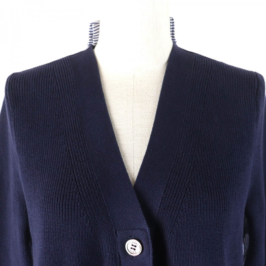 Sacai cardigan SCW-013 cotton Navy 1