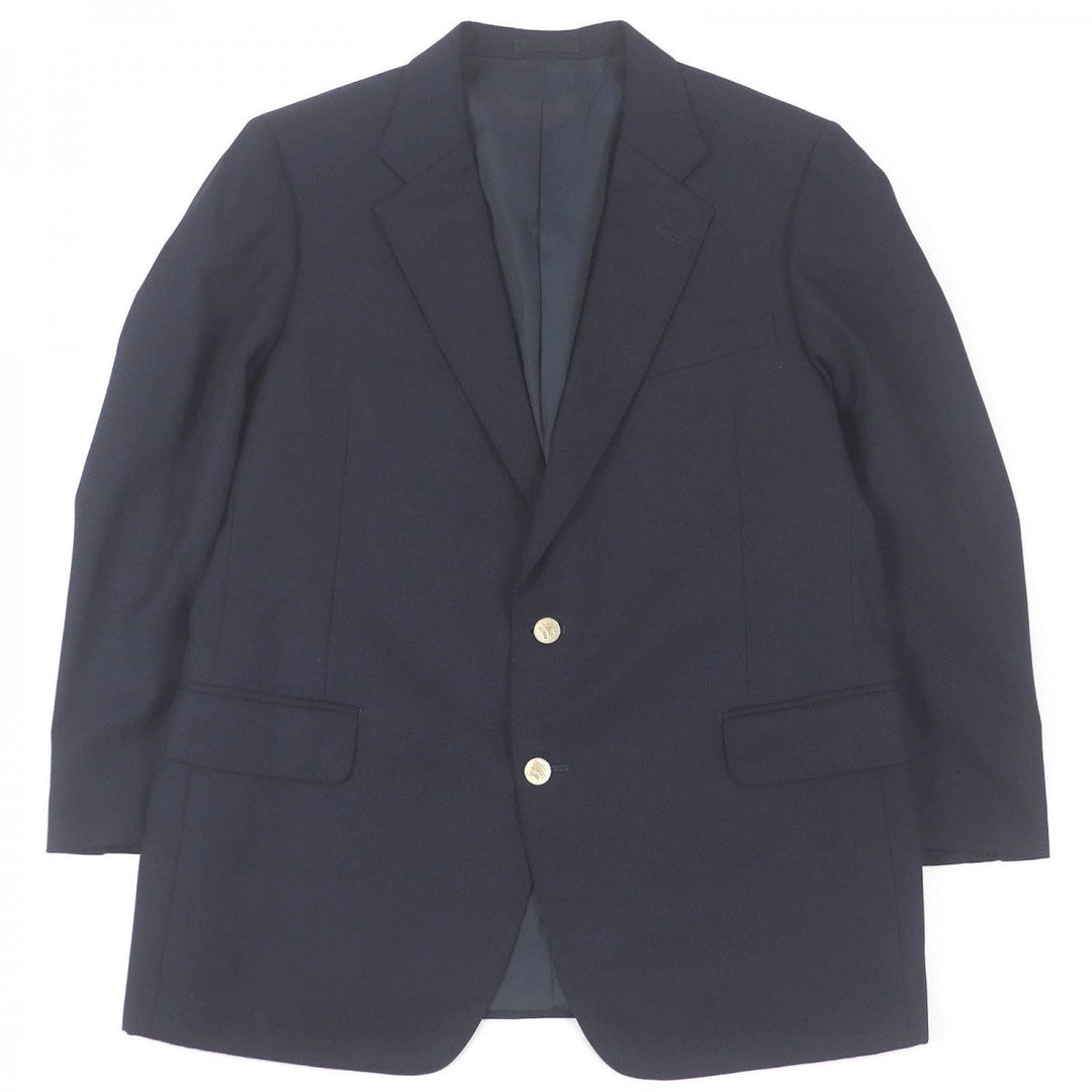 BURBERRY blazer wool Navy