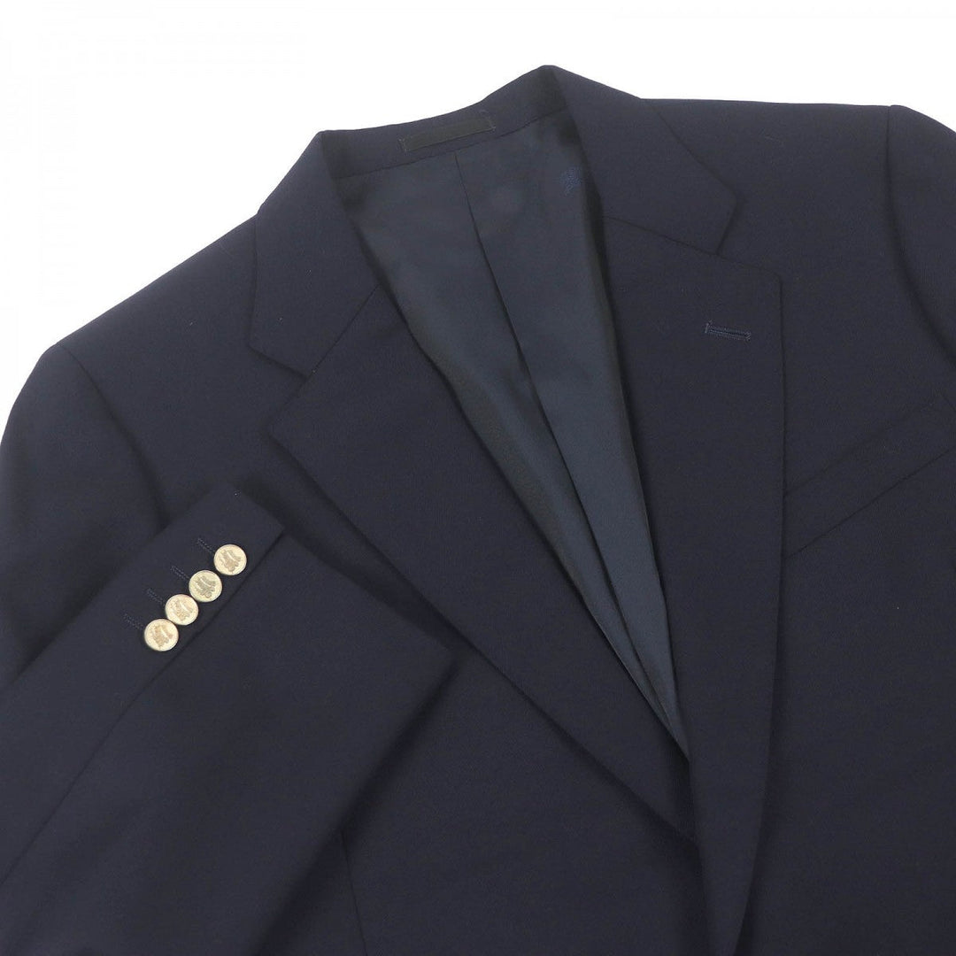 BURBERRY blazer wool Navy