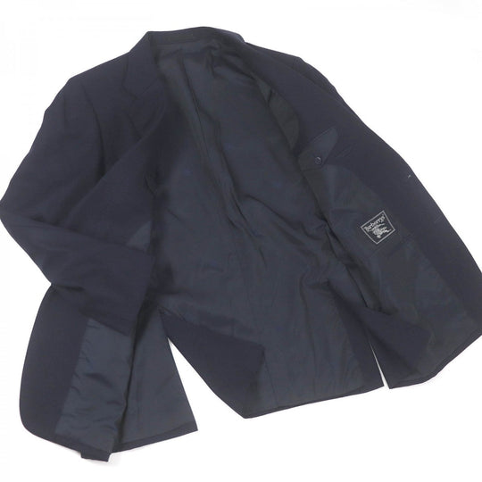 BURBERRY blazer wool Navy