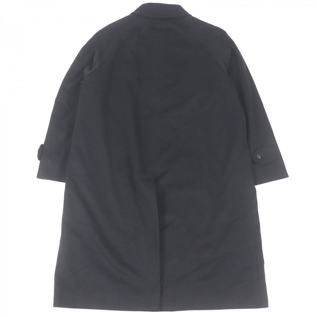 BURBERRY LONDON Stainless collar coat Outer: 60% cashmere, Outer: 40% silk, Lining: cupra, Lining: polyester black mens Used Authentic