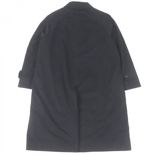 BURBERRY LONDON Stainless collar coat Outer: 60% cashmere, Outer: 40% silk, Lining: cupra, Lining: polyester black mens Used Authentic
