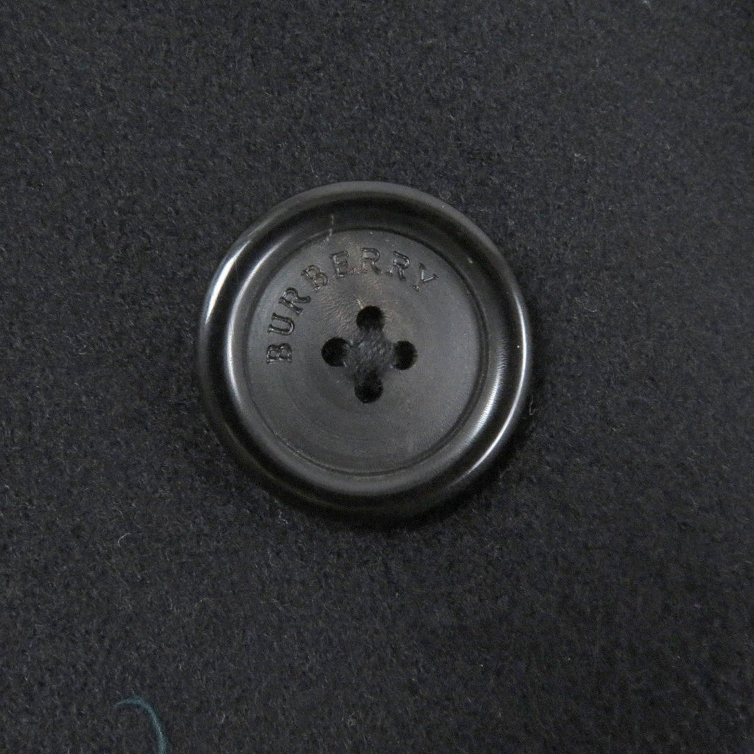 BURBERRY LONDON Stainless collar coat Outer: 60% cashmere, Outer: 40% silk, Lining: cupra, Lining: polyester black mens Used Authentic