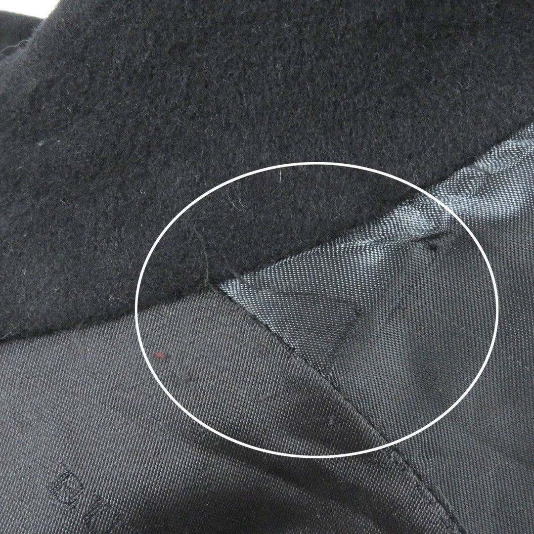 BURBERRY LONDON Stainless collar coat Outer: 60% cashmere, Outer: 40% silk, Lining: cupra, Lining: polyester black mens Used Authentic