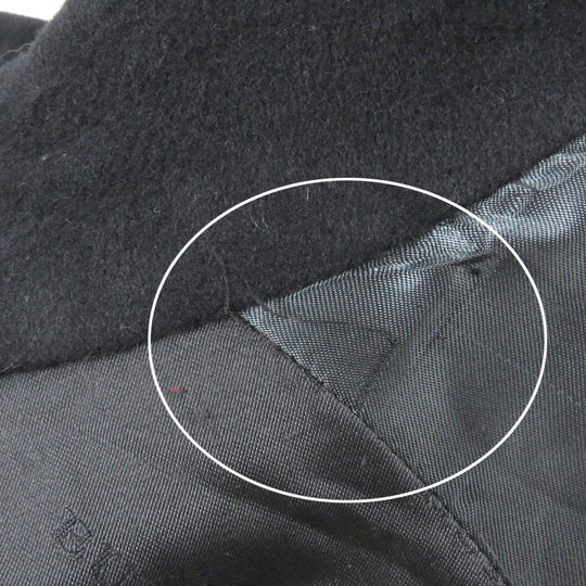 BURBERRY LONDON Stainless collar coat Outer: 60% cashmere, Outer: 40% silk, Lining: cupra, Lining: polyester black mens Used Authentic