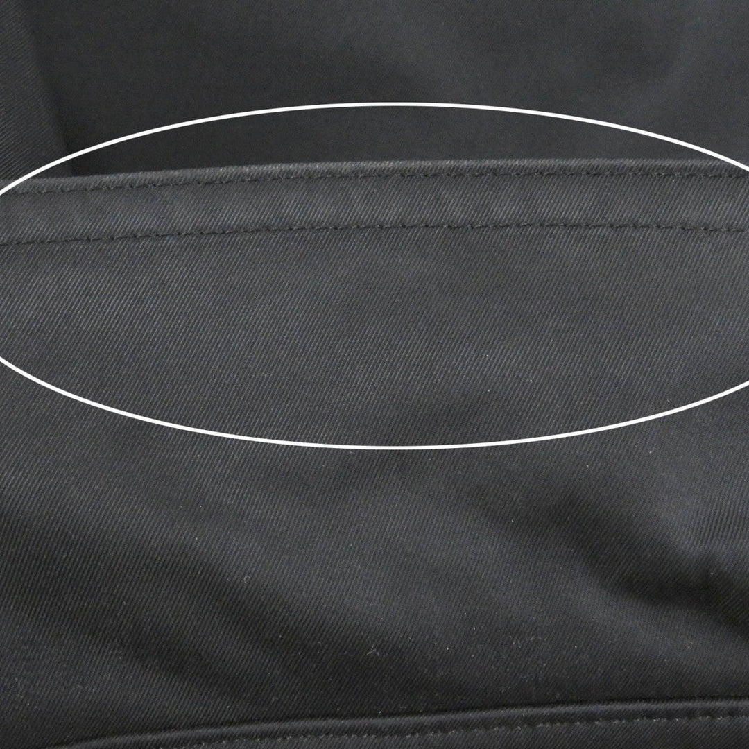 BURBERRY LONDON trench coat Outer material: 53% nylon, Outer material: 47% polyester, Lining: cupra, Lining: polyester, Leather part: cowhide black mens M Used Authentic