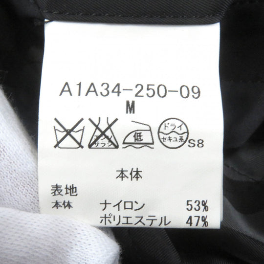 BURBERRY LONDON trench coat Outer material: 53% nylon, Outer material: 47% polyester, Lining: cupra, Lining: polyester, Leather part: cowhide black mens M Used Authentic