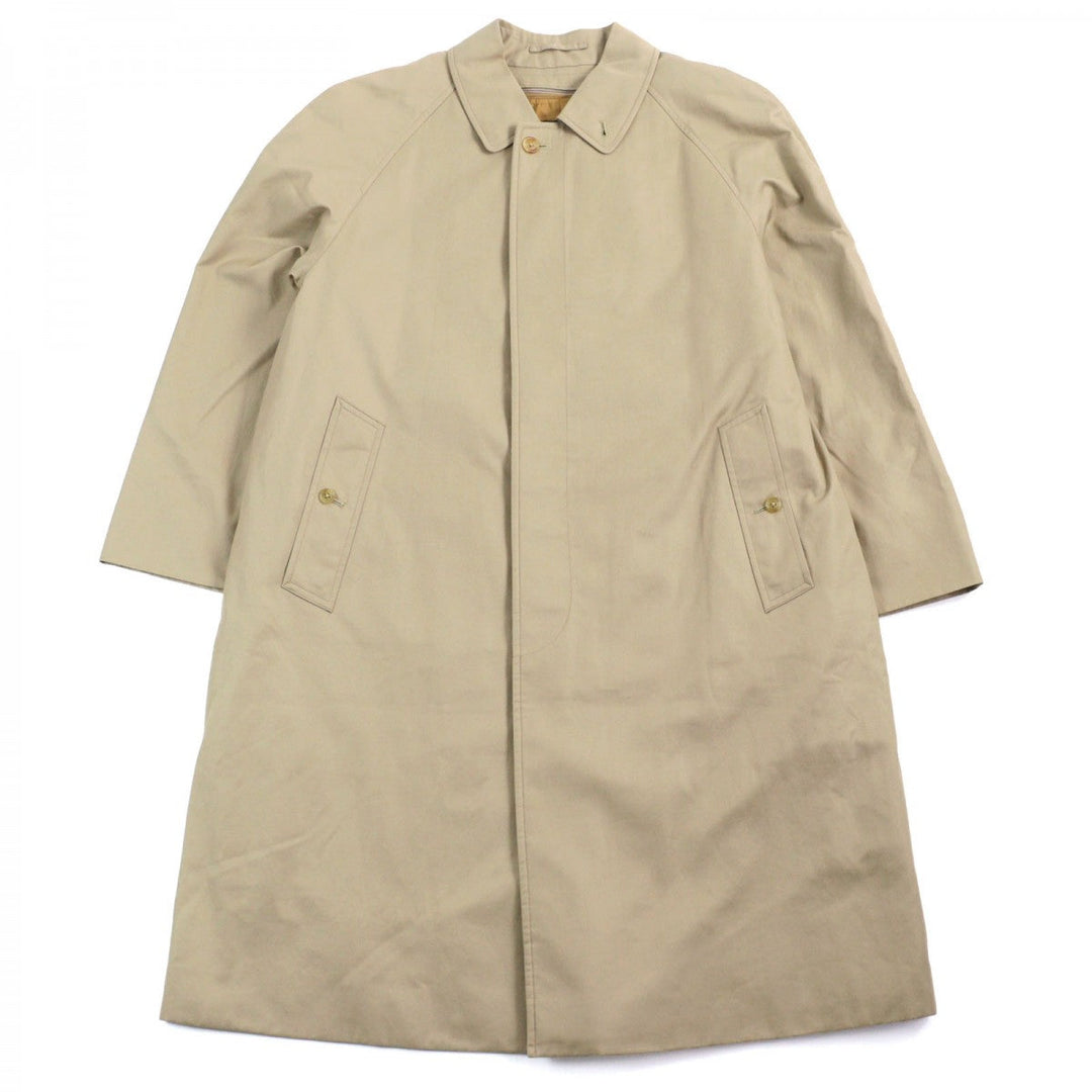 BURBERRY LONDON Stainless collar coat BBB55-970-42 Outer: 75% cotton, Outer: 25% polyester, Lining: polyester, Lining: cotton, Sleeve lining: polyester beige mens Used Authentic