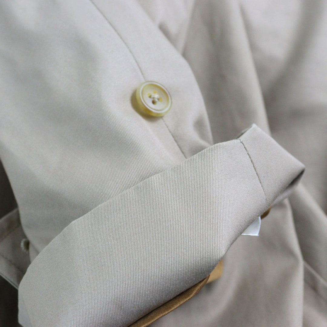 BURBERRY LONDON Stainless collar coat BBB55-970-42 Outer: 75% cotton, Outer: 25% polyester, Lining: polyester, Lining: cotton, Sleeve lining: polyester beige mens Used Authentic