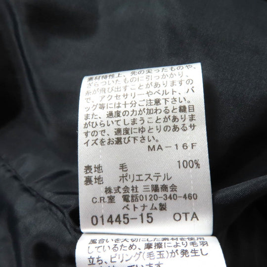 BURBERRY BLUE LABEL coat E1B07-493-09 wool Multi 38