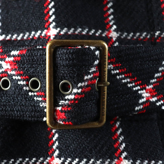 BURBERRY BLUE LABEL coat E1B07-493-09 wool Multi 38