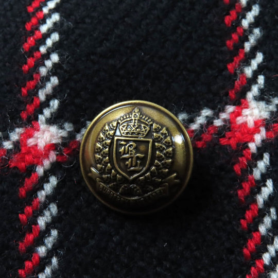 BURBERRY BLUE LABEL coat E1B07-493-09 wool Multi 38