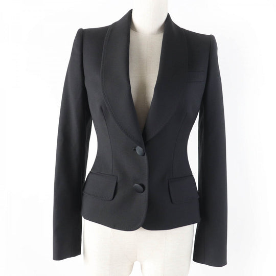 DOLCE&GABBANA Jacket F29R4T wool black 36