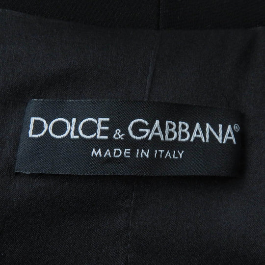 DOLCE&GABBANA Jacket F29R4T wool black 36