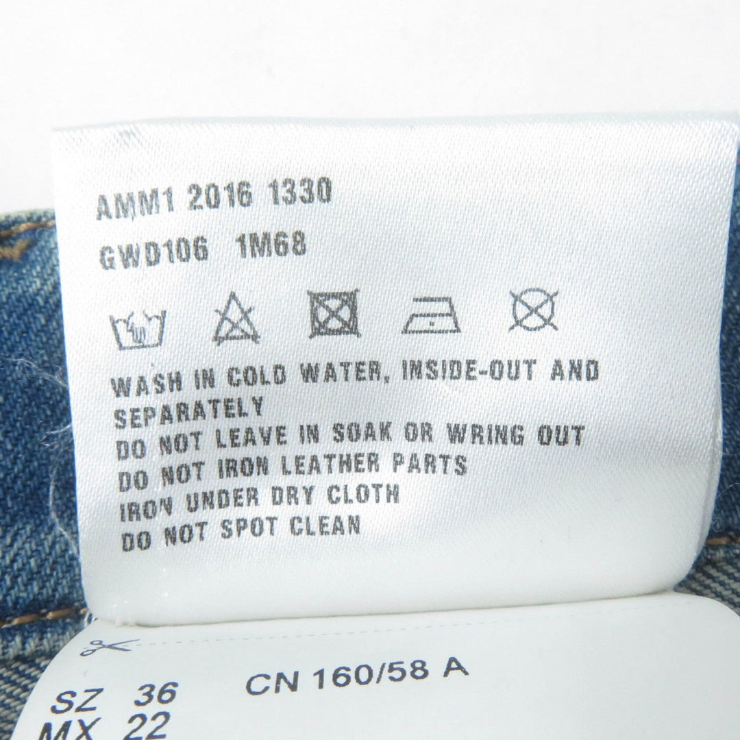 MIUMIU Mini skirt cotton Indigo 36