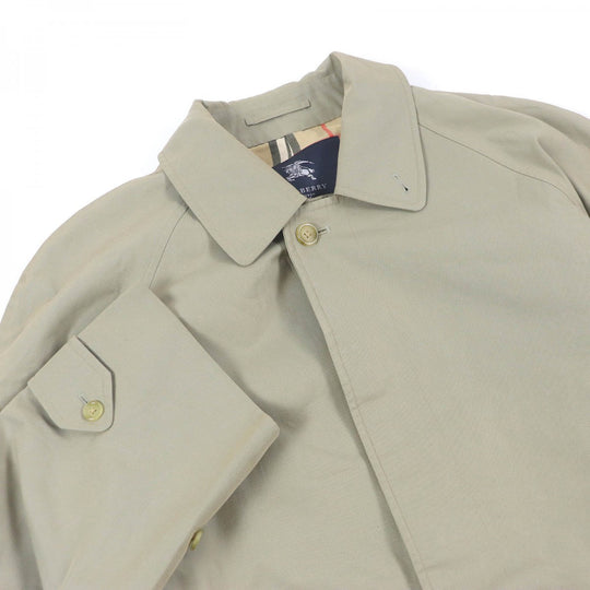 BURBERRY LONDON Stainless collar coat Outer: 100% cotton, Lining: cotton, Lining: polyester khaki mens Used Authentic