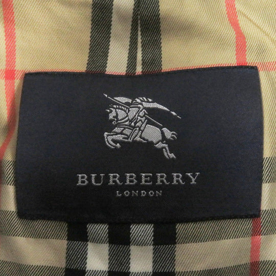 BURBERRY LONDON Stainless collar coat Outer: 100% cotton, Lining: cotton, Lining: polyester khaki mens Used Authentic