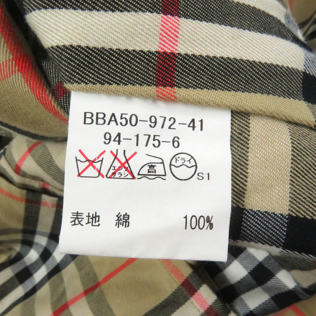 BURBERRY LONDON Stainless collar coat Outer: 100% cotton, Lining: cotton, Lining: polyester khaki mens Used Authentic