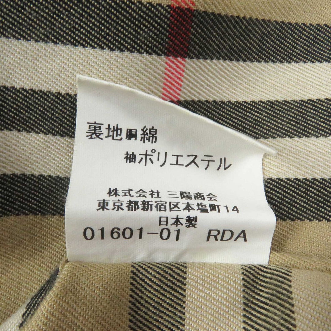 BURBERRY LONDON Stainless collar coat Outer: 100% cotton, Lining: cotton, Lining: polyester khaki mens Used Authentic