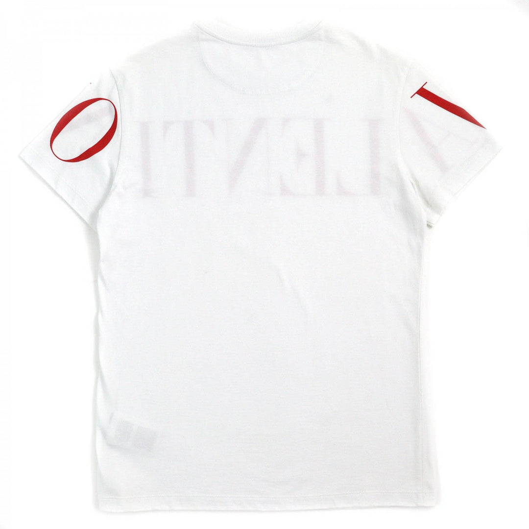 VALENTINO Short sleeve T-shirt UV3MG03B5FN Main: 100% cotton White red mens XS Used Authentic