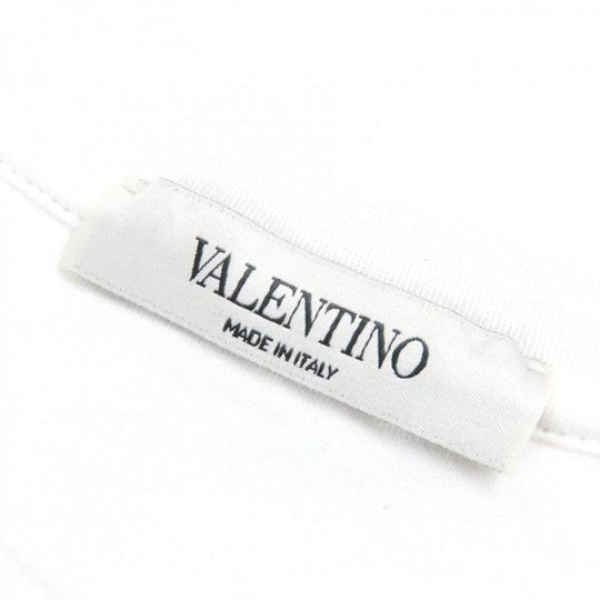 VALENTINO Short sleeve T-shirt UV3MG03B5FN Main: 100% cotton White red mens XS Used Authentic