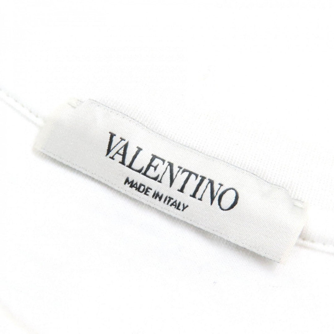 VALENTINO Short sleeve T-shirt UV3MG03B5FN Main: 100% cotton White red mens XS Used Authentic